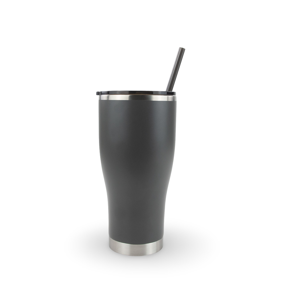 30oz Powder Coated Modern Curve Tumbler