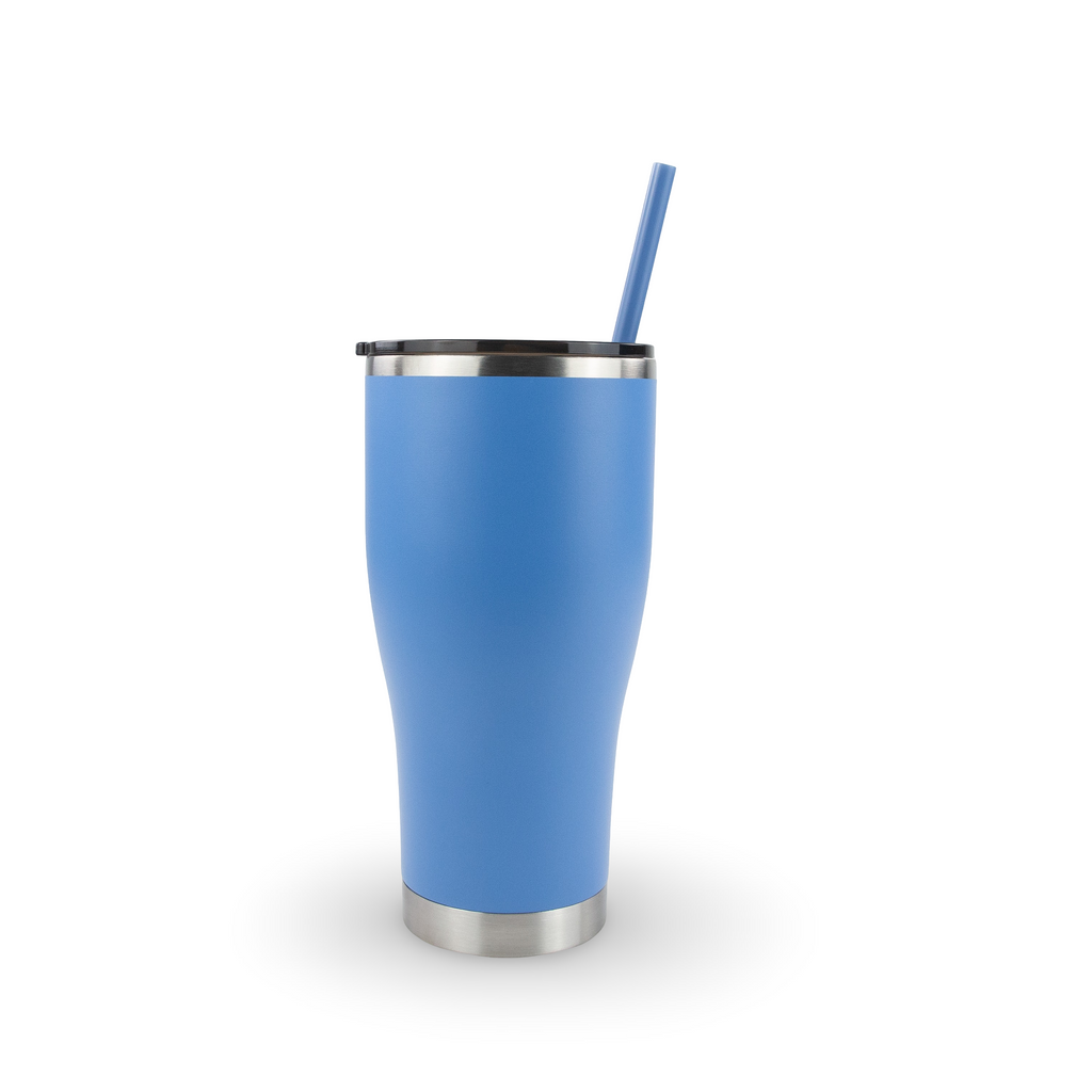 30oz Powder Coated Modern Curve Tumbler