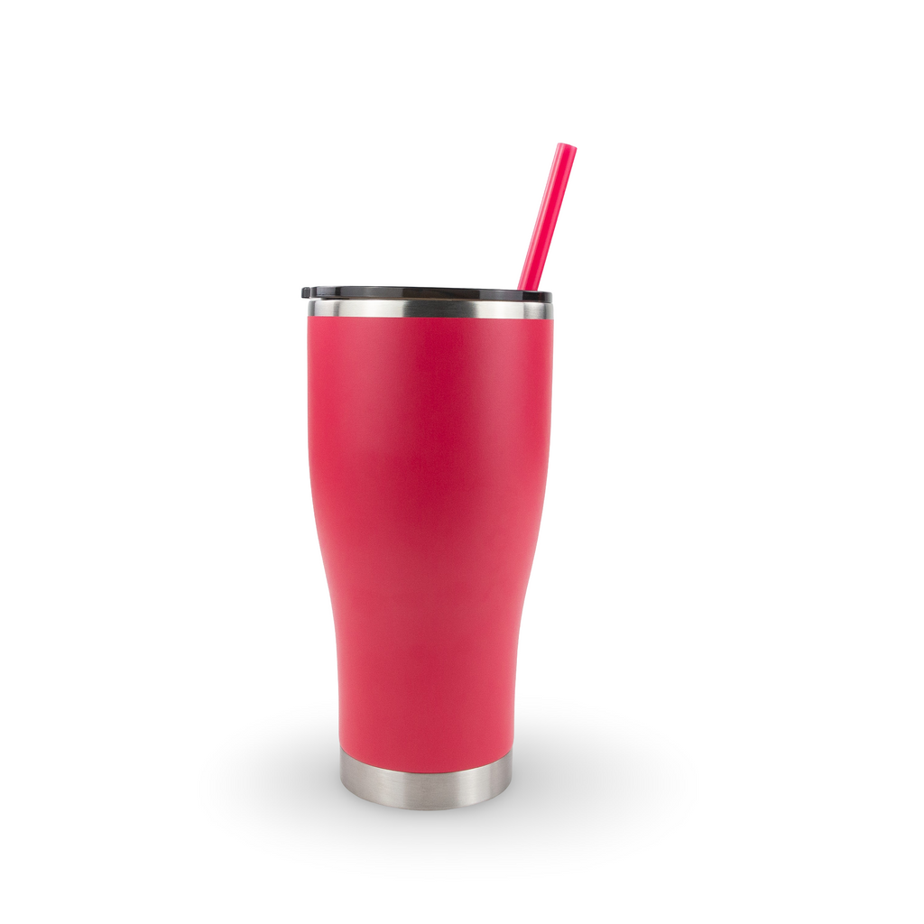 30oz Powder Coated Modern Curve Tumbler