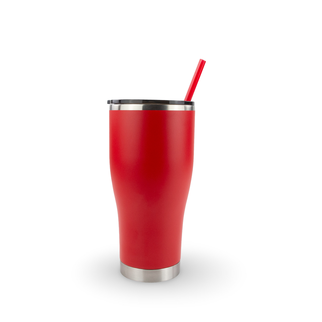 30oz Powder Coated Modern Curve Tumbler