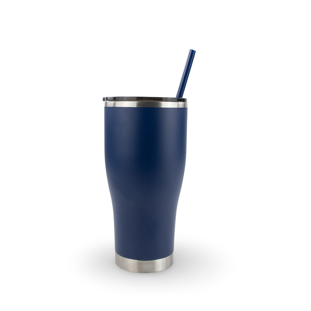 30oz Powder Coated Modern Curve Tumbler