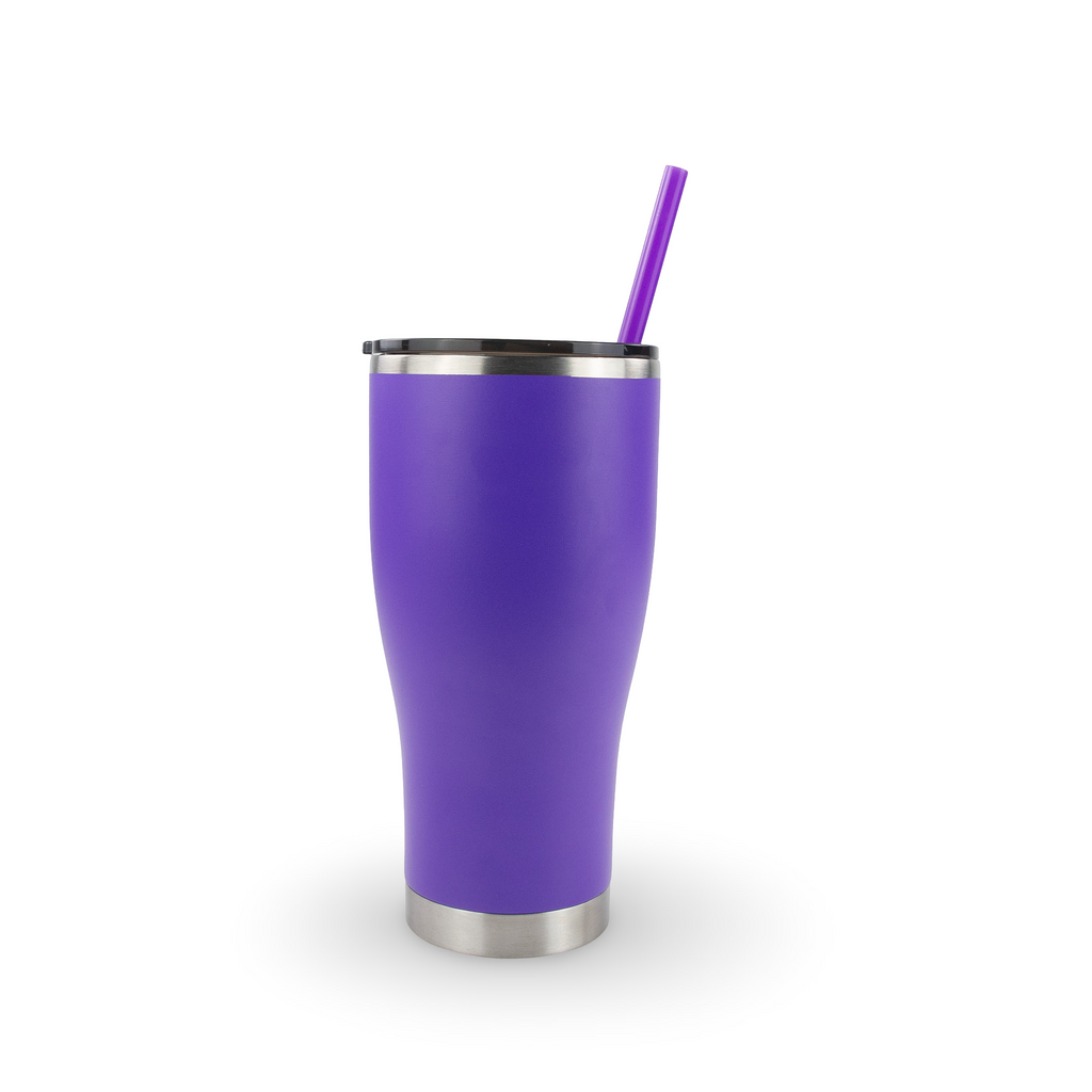 30oz Powder Coated Modern Curve Tumbler