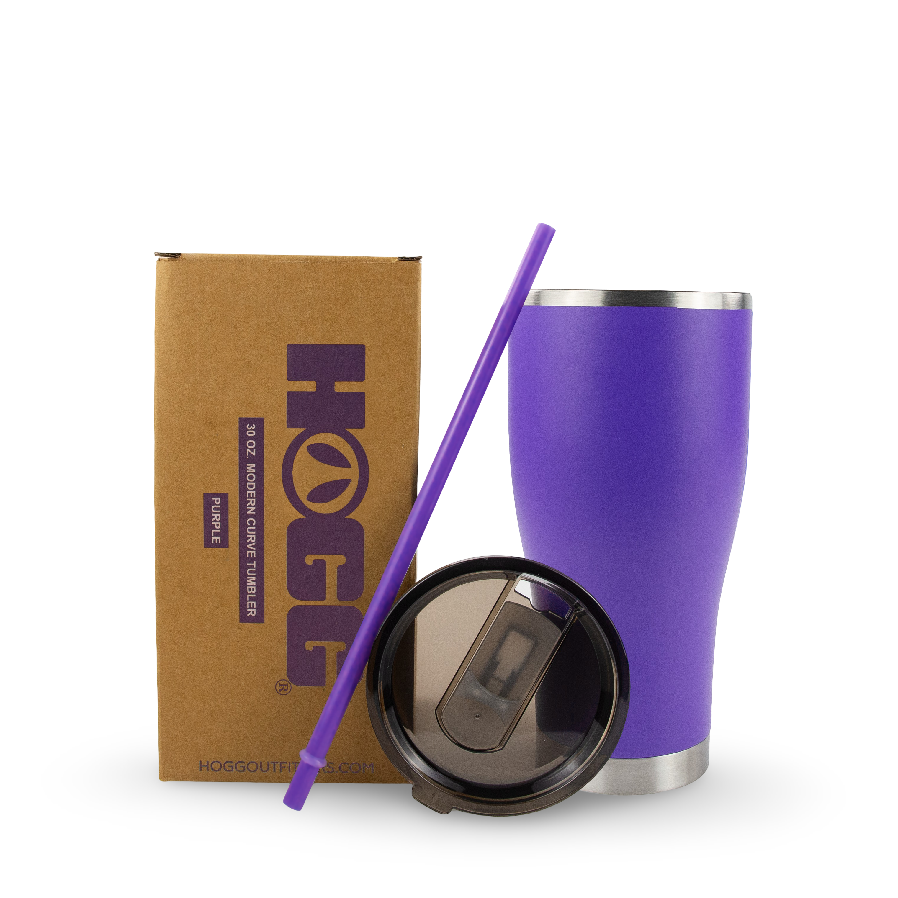 30oz Powder Coated Modern Curve Tumbler