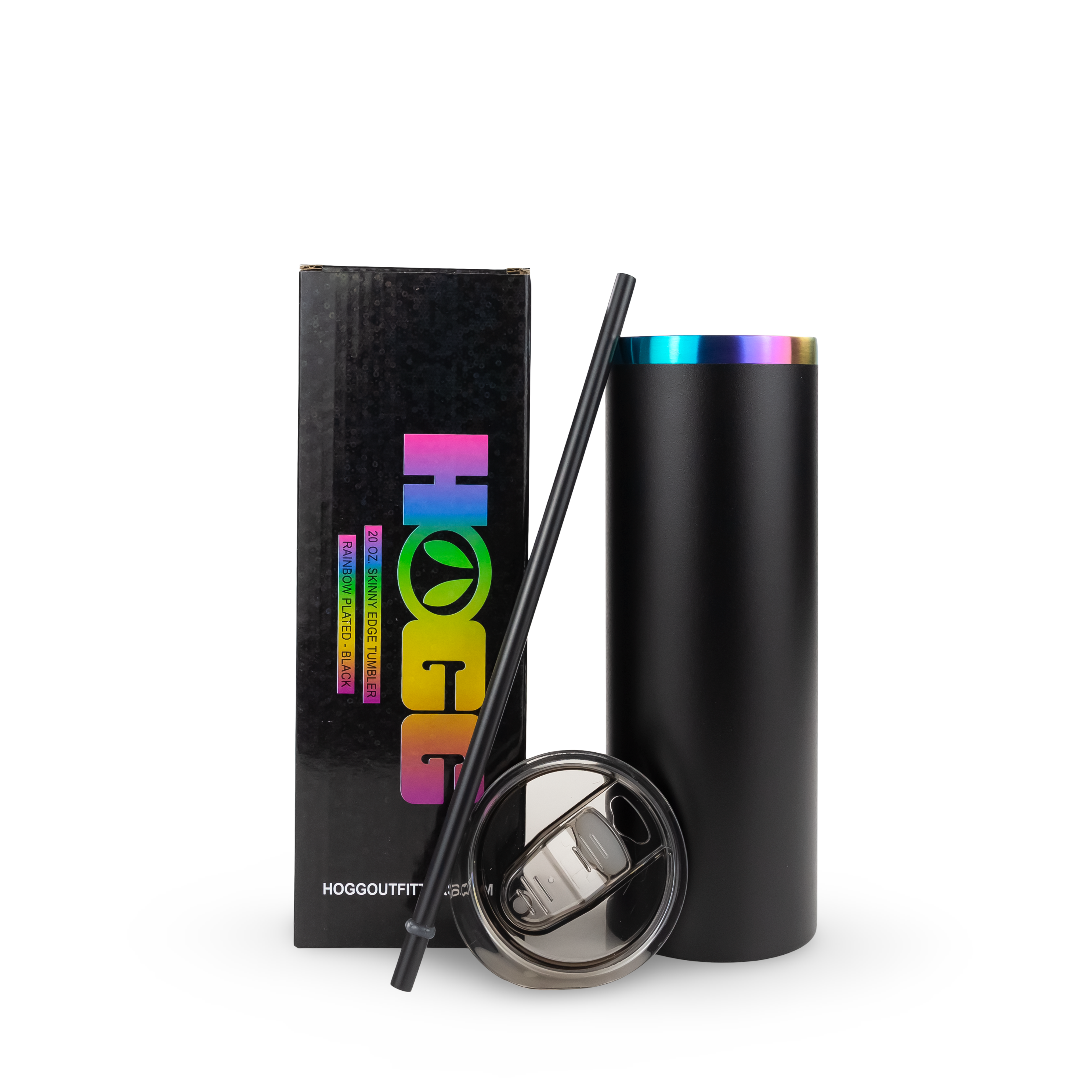 20oz Powder Coated Skinny Edge Tumbler