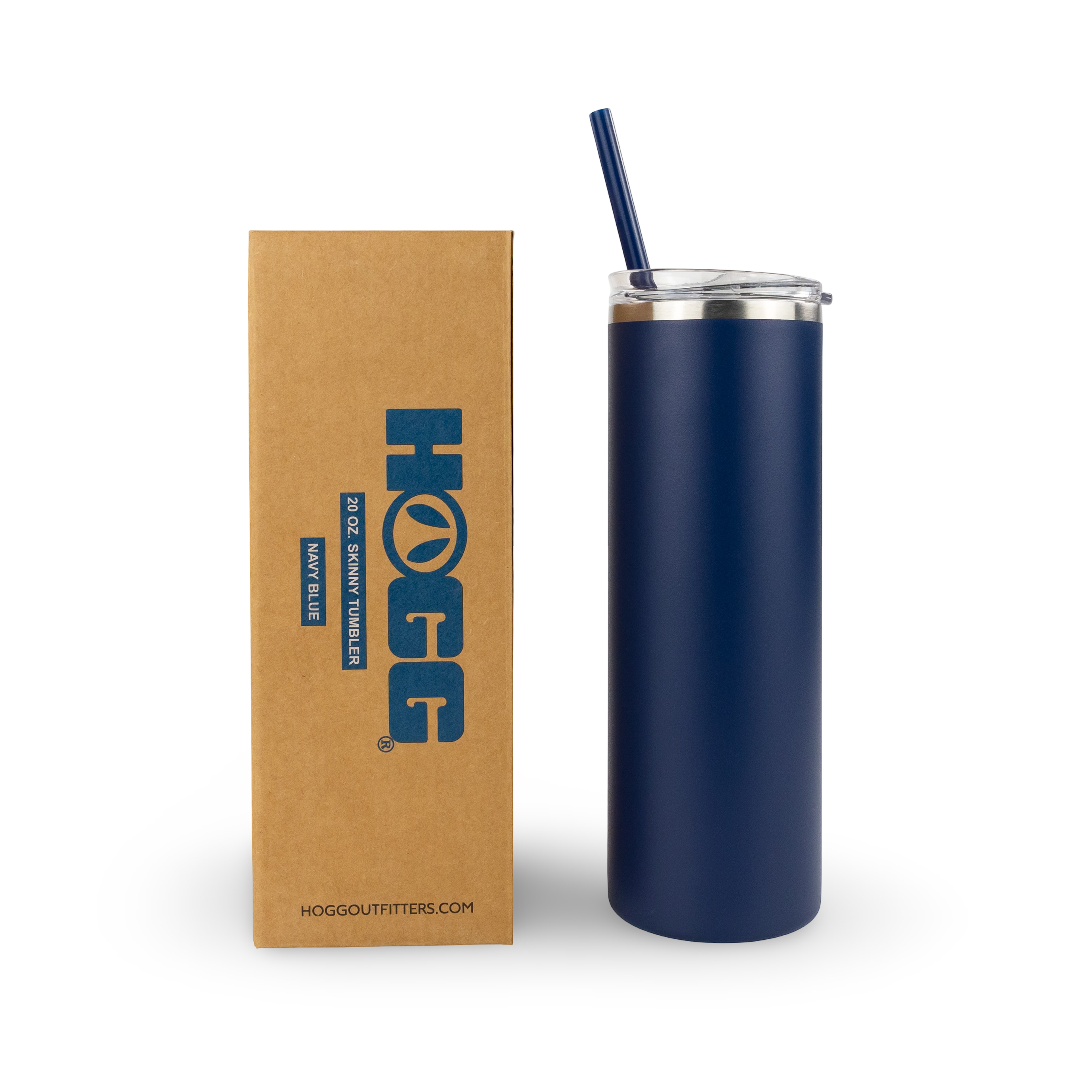 20oz Powder Coated Skinny Tumbler Case (24 Units)