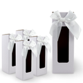 20oz Skinny Window Gift Box & Bow - 4 Pack