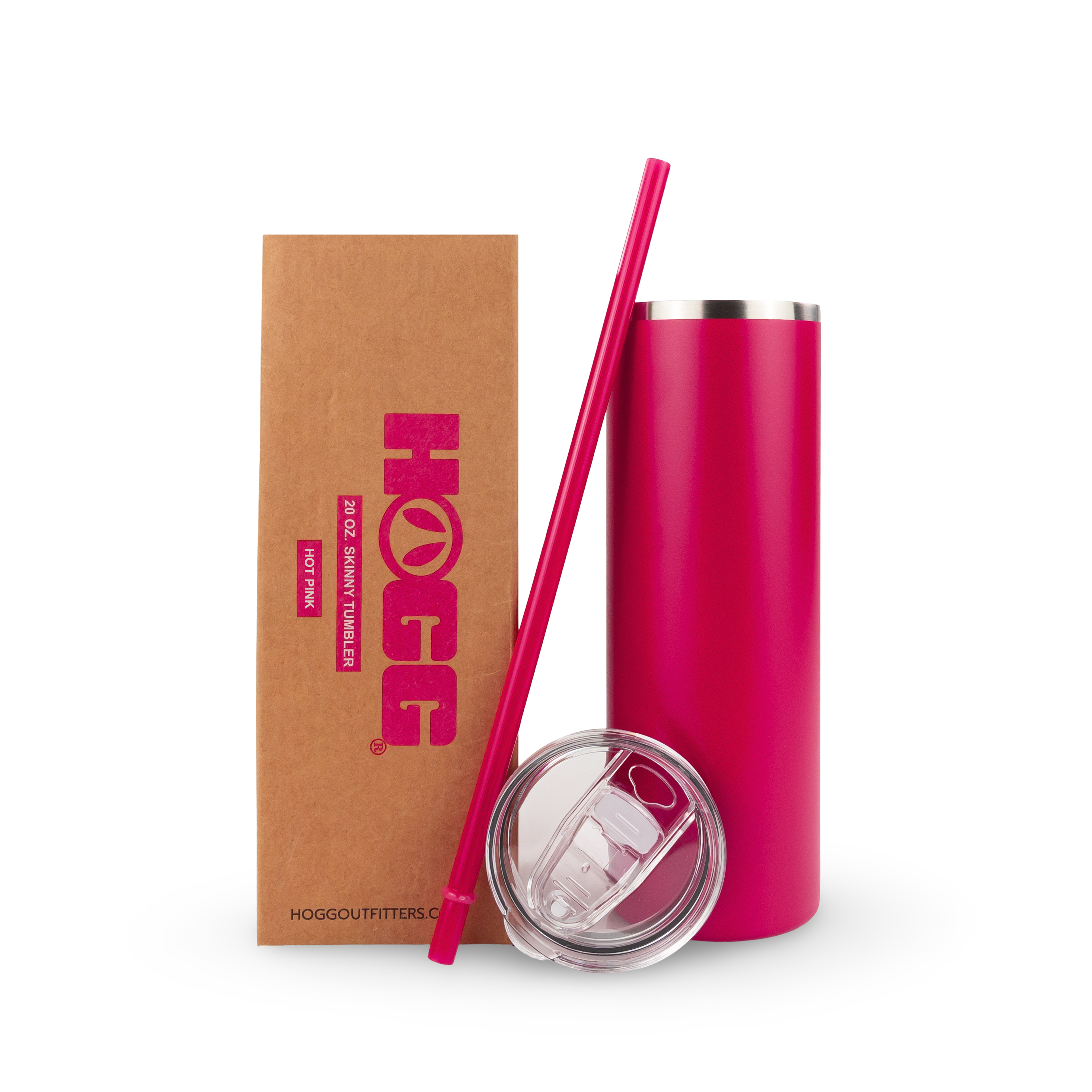 20oz Powder Coated Skinny Tumbler
