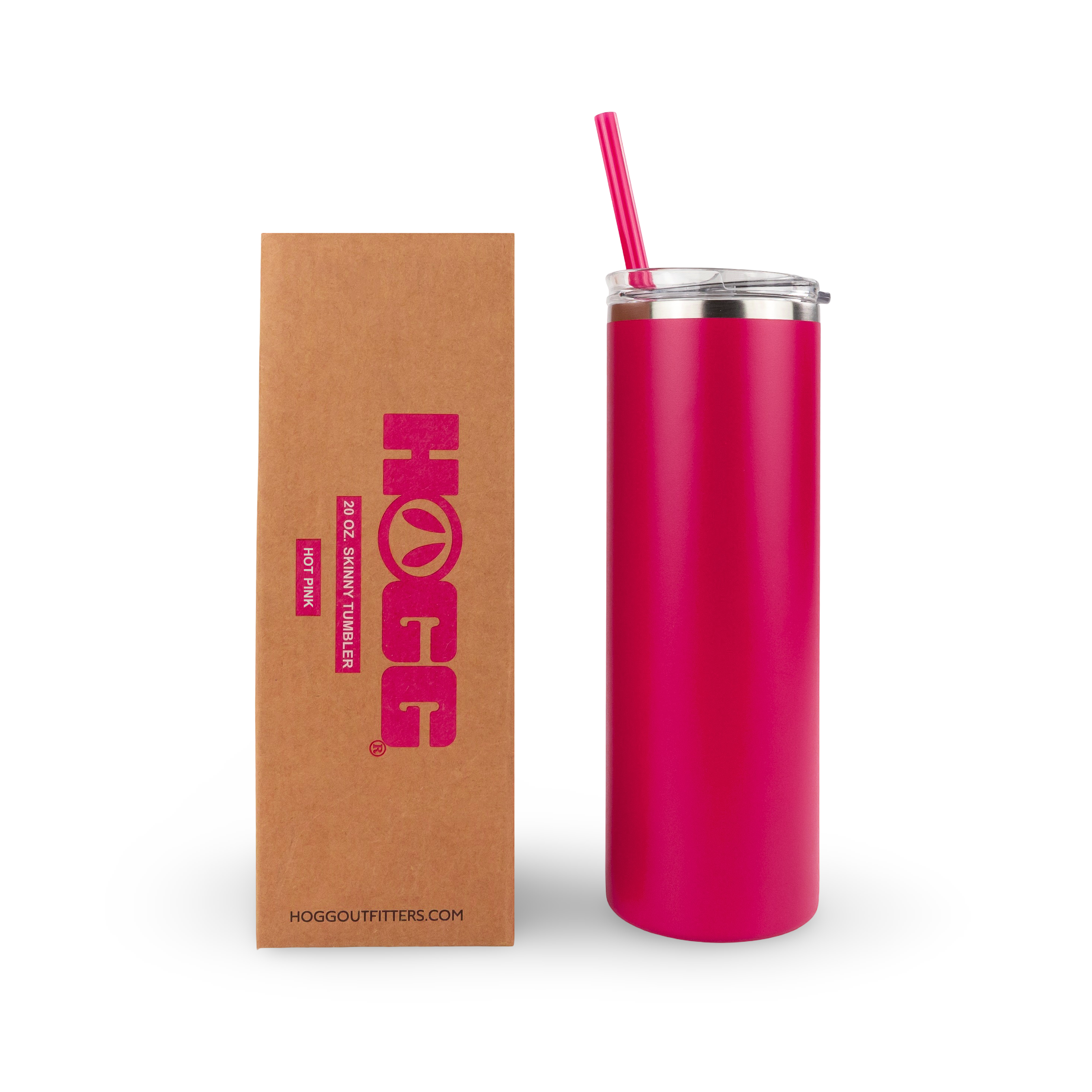20oz Powder Coated Skinny Tumbler Case (24 Units)