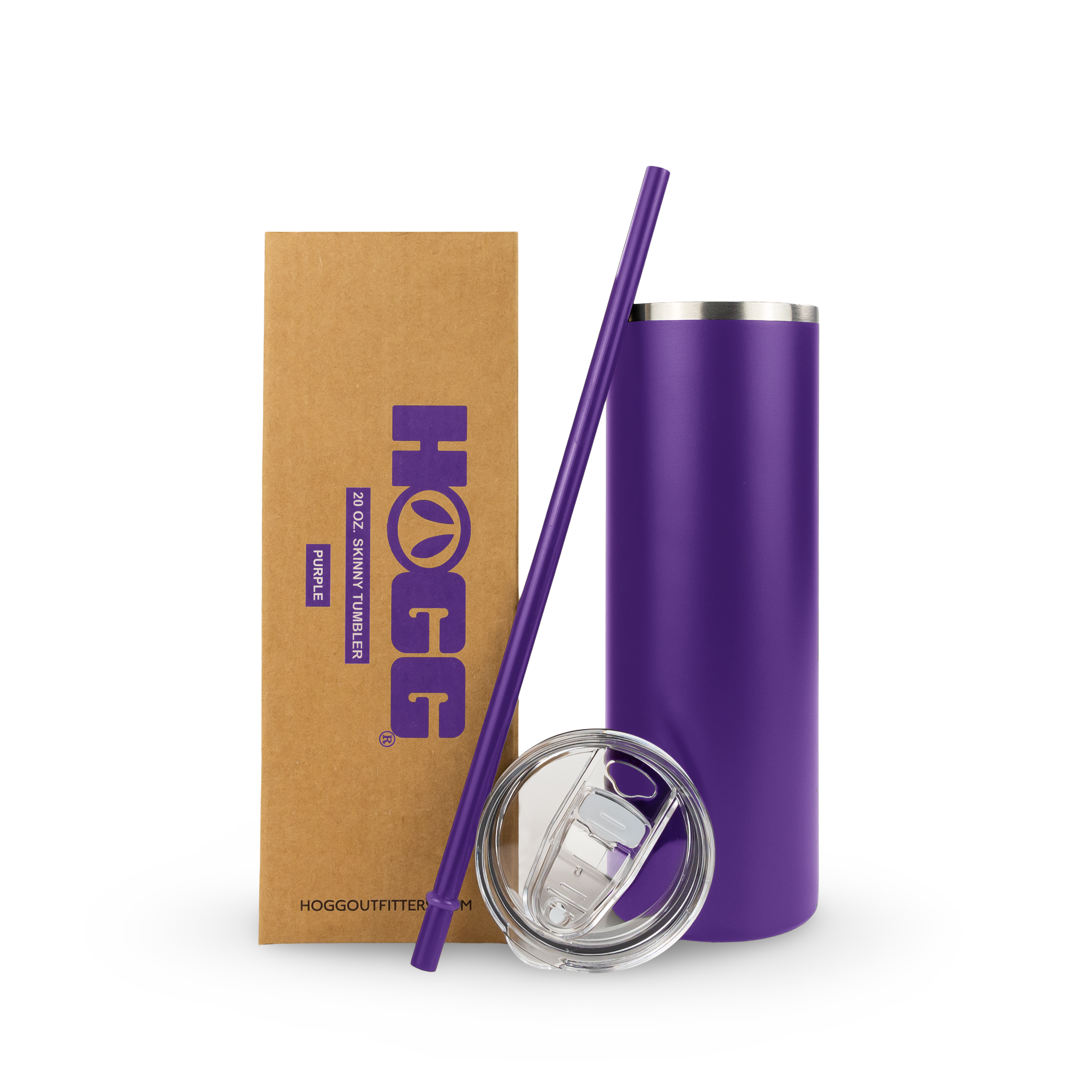 20oz Powder Coated Skinny Tumbler
