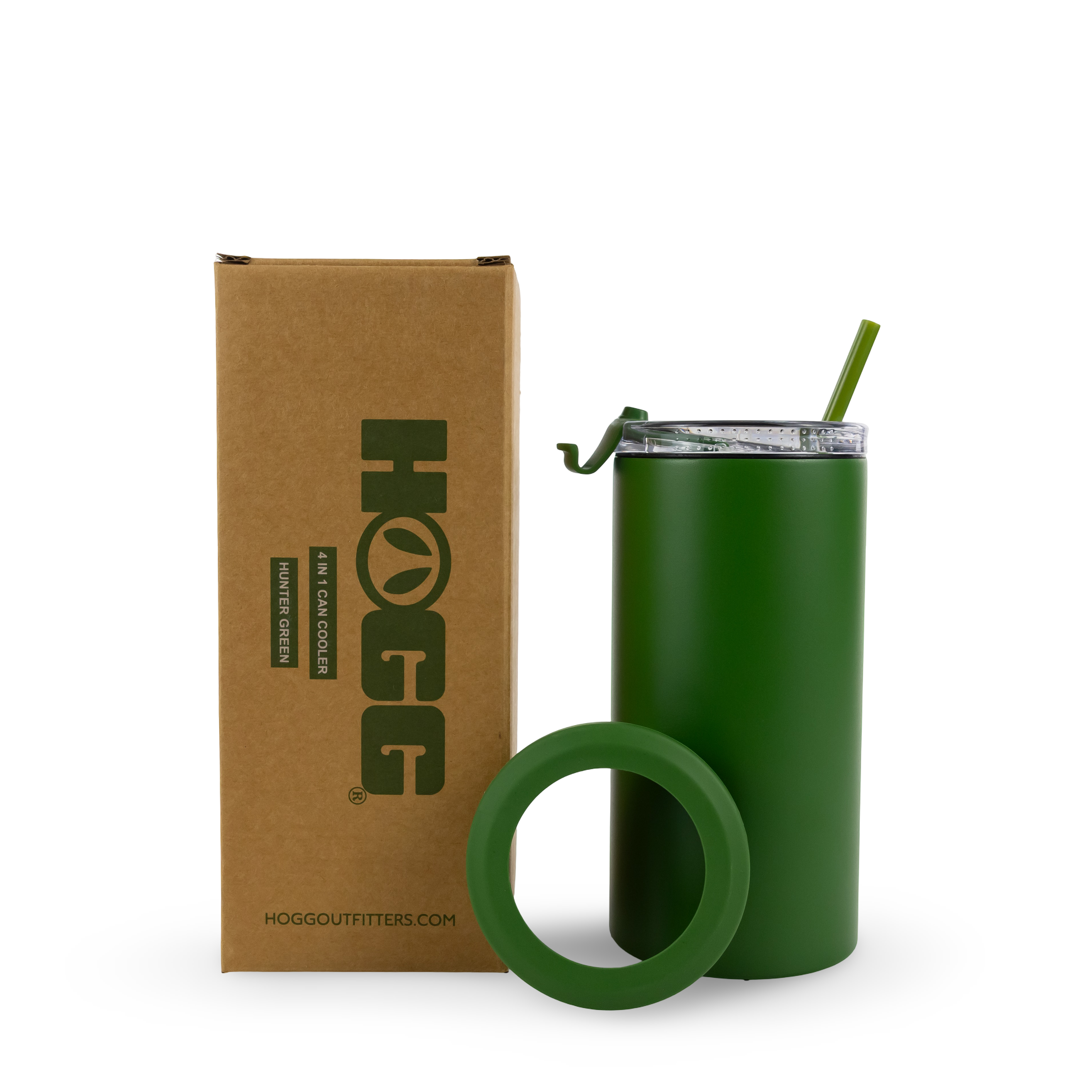 4 in 1 Powder Coated Can Cooler