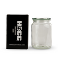 750ml Sublimatable Glass Jar - Clear