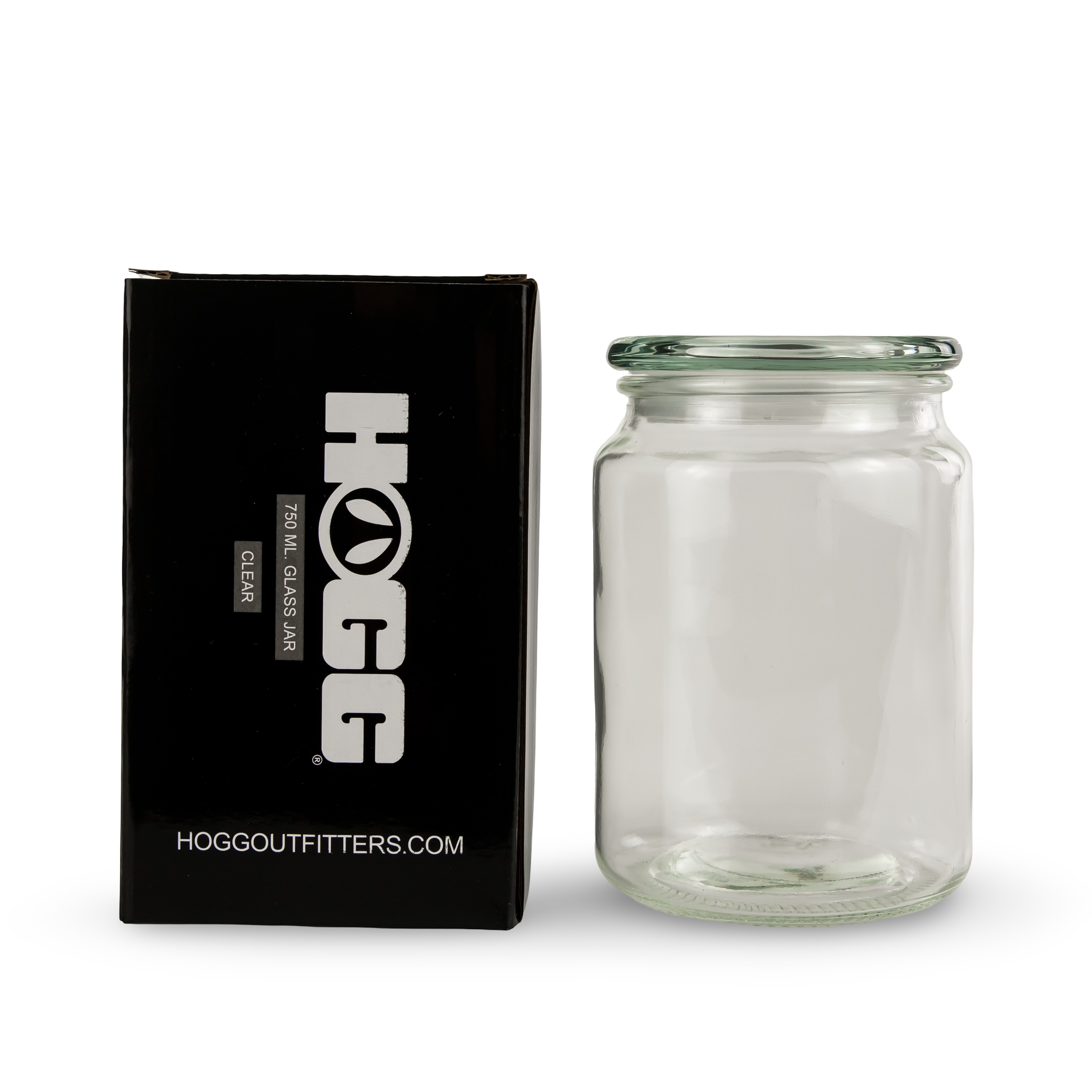 750ml Sublimatable Glass Jar - Clear