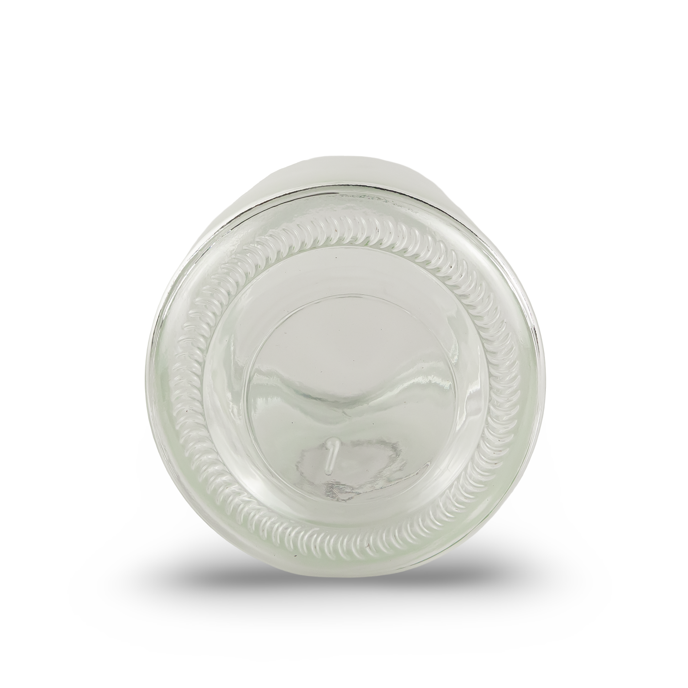 750ml Sublimatable Glass Jar Case (25 Units) - Clear