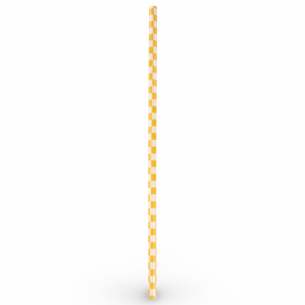Daydream Club – 11" Checkered Straws (24 Pack)