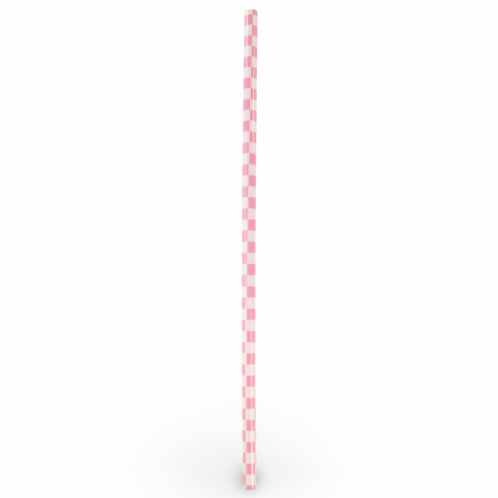 Daydream Club – 11" Checkered Straws (24 Pack)