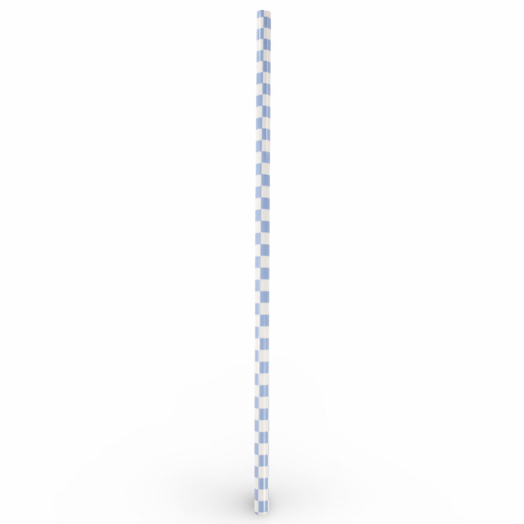 Daydream Club – 11" Checkered Straws (24 Pack)