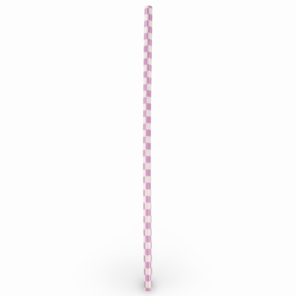 Daydream Club – 11" Checkered Straws (24 Pack)