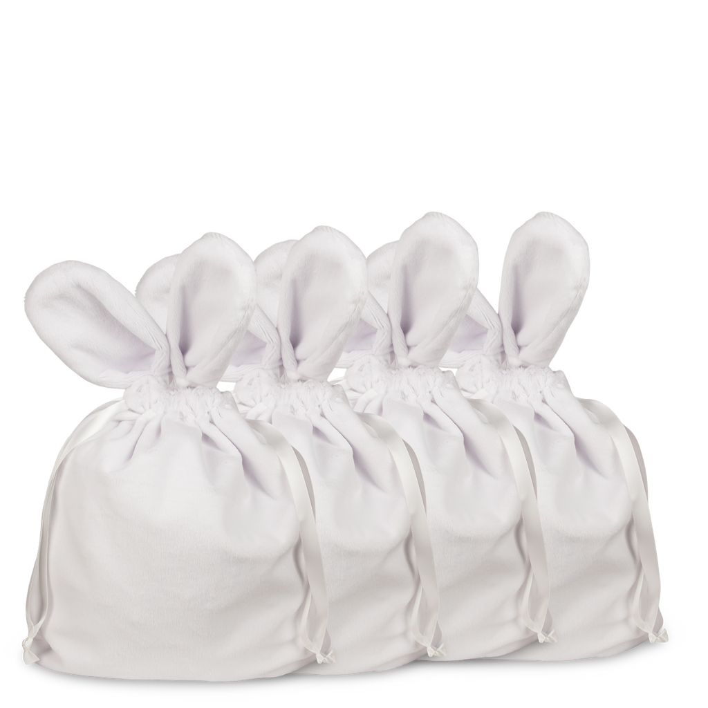 Sublimatable Bunny Drawstring Bag (4 Pack)
