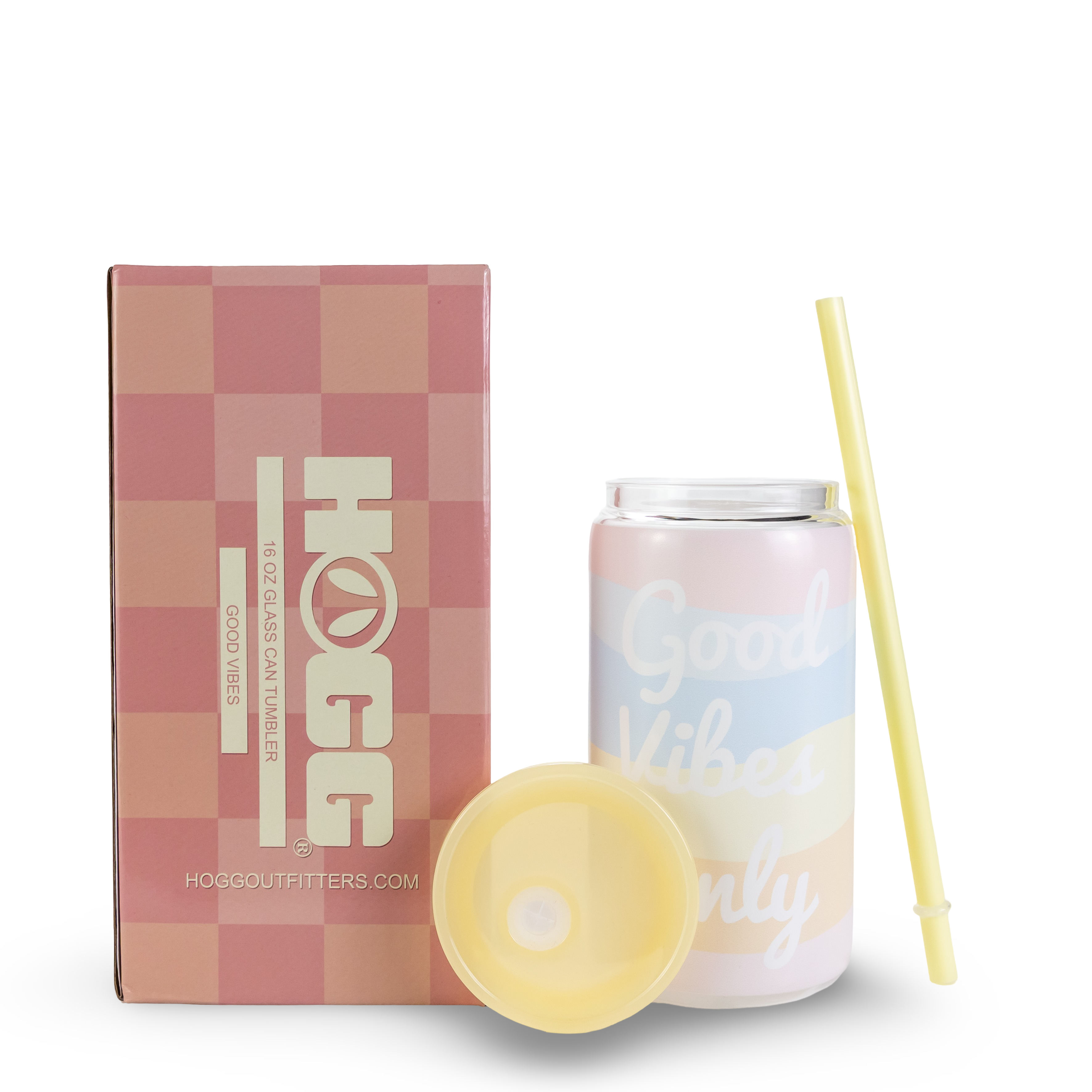 Daydream Club - 16oz Glass Can Tumbler