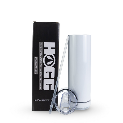 20oz Sublimation Blank Skinny Speaker Tumbler - Everyday Series