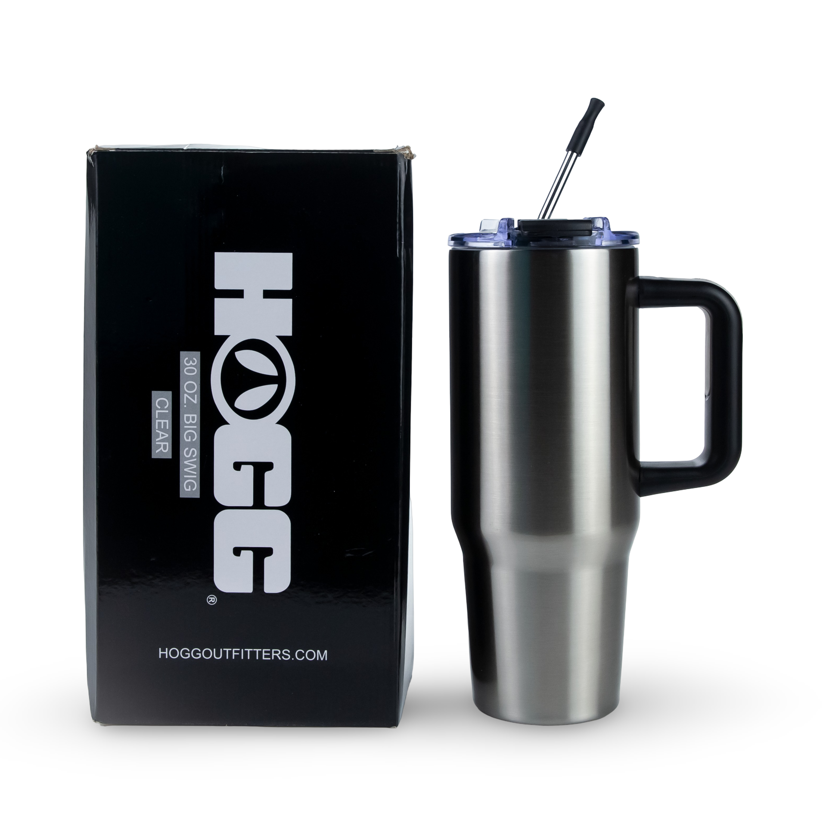 30oz Sublimatable Big Swig Tumbler - Clear