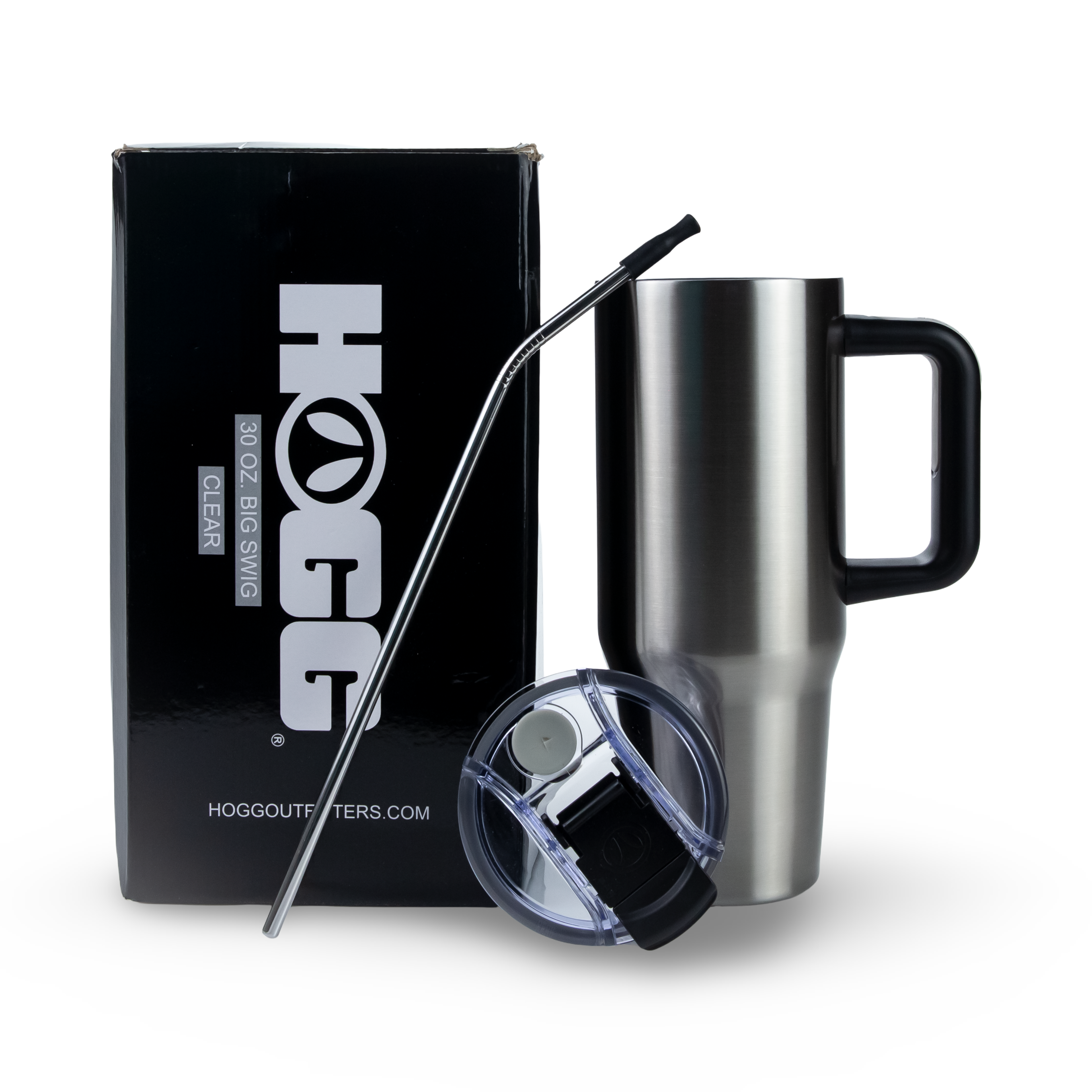 30oz Sublimatable Big Swig Tumbler - Clear