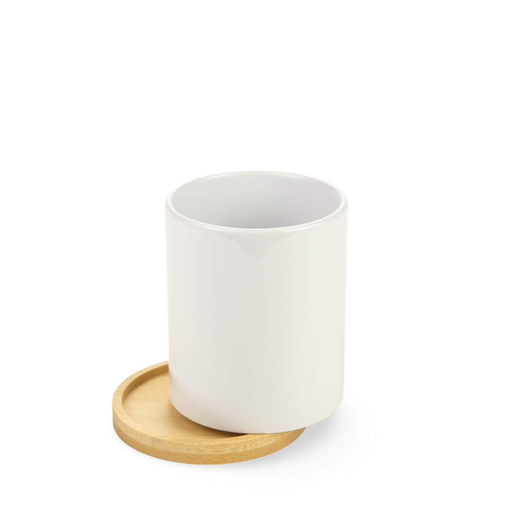 Sublimatable Ceramic Flower Pot Case (25 Units)