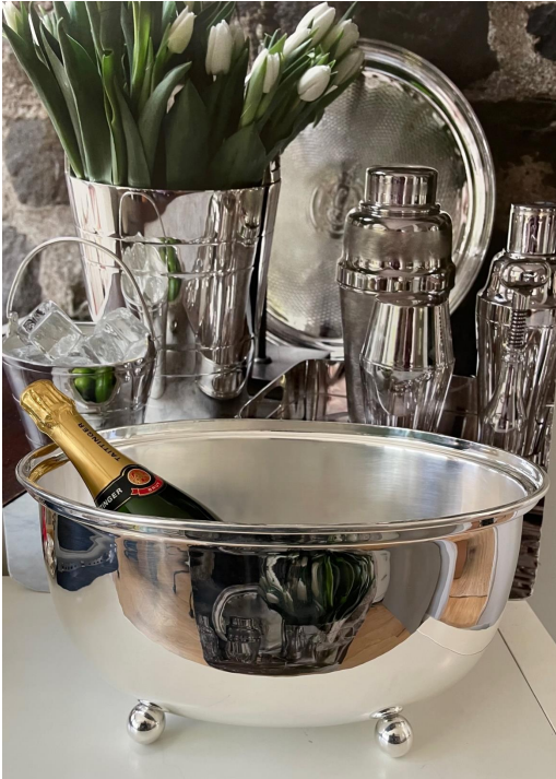 Hôtel Silver Private Label 16" Oval Chiller