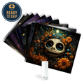 Assorted Ready to Press Sublimation Prints for 20oz Straight Skinny Tumblers (10 Pack) - Halloween