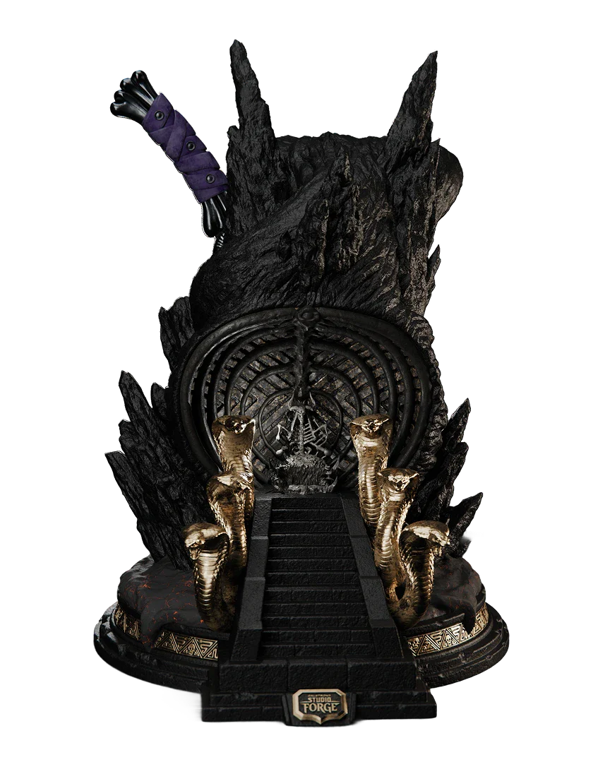 Masters of The Universe™ x StudioForge™ | SNAKE MOUNTAIN™ EDITION: The Blade of Havoc™ | 8” Collector’s Chef Knife & Display Stand