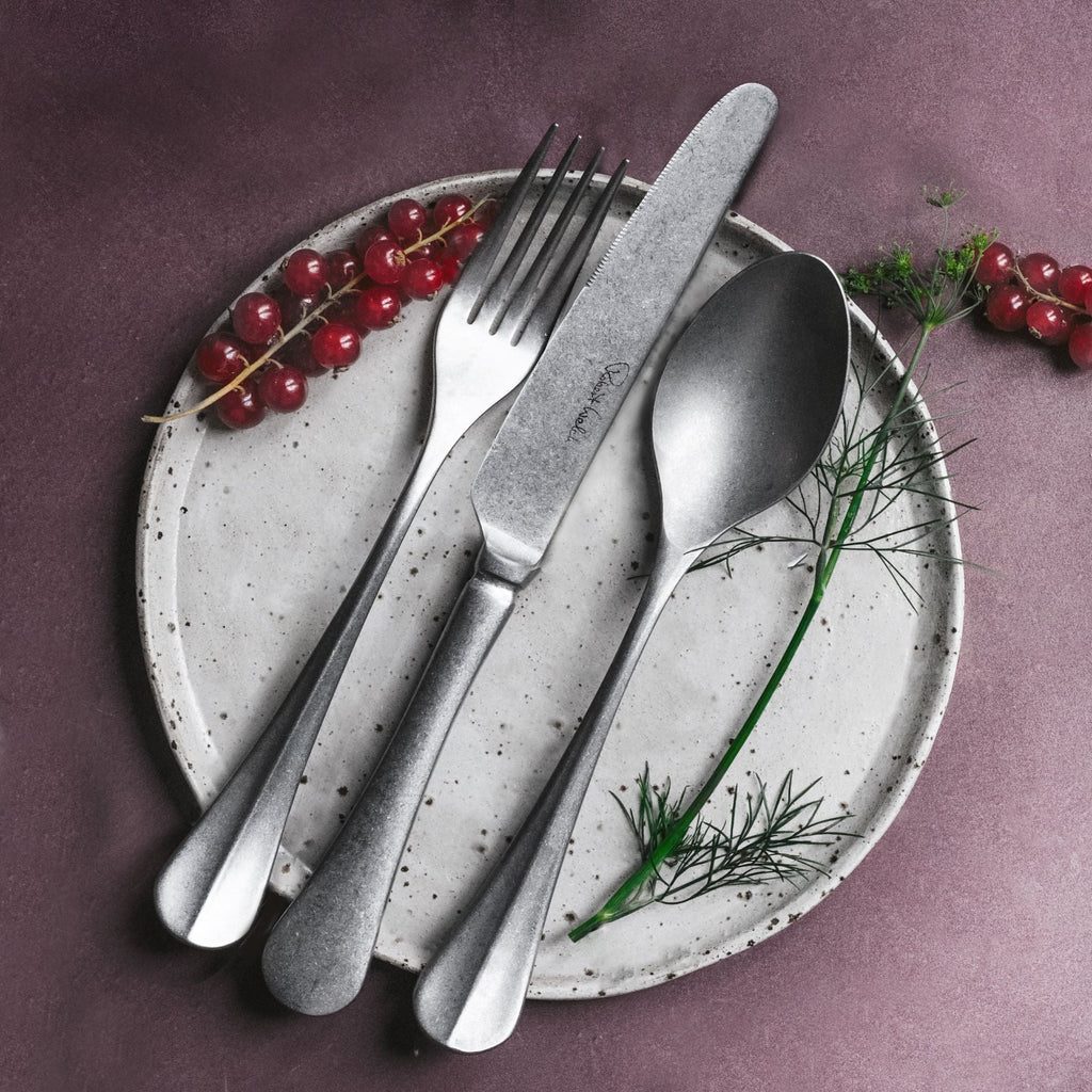Baguette Vintage Cutlery Place Setting, 7 Piece