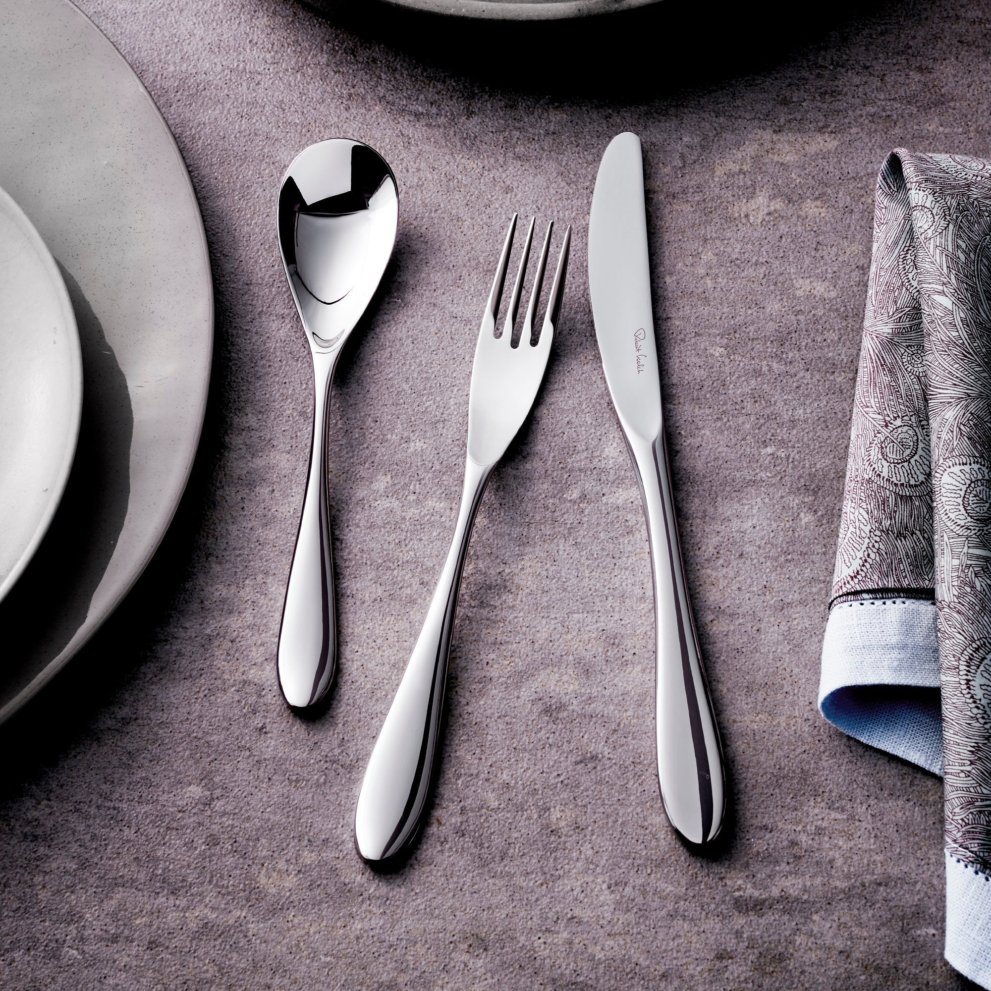 Bourton Bright Cutlery Place Setting, 7 Piece