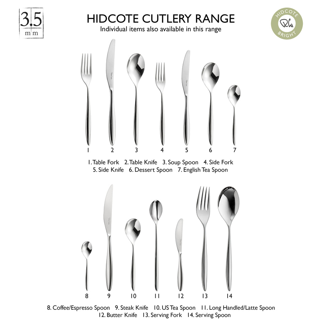 Hidcote Bright English Teaspoon