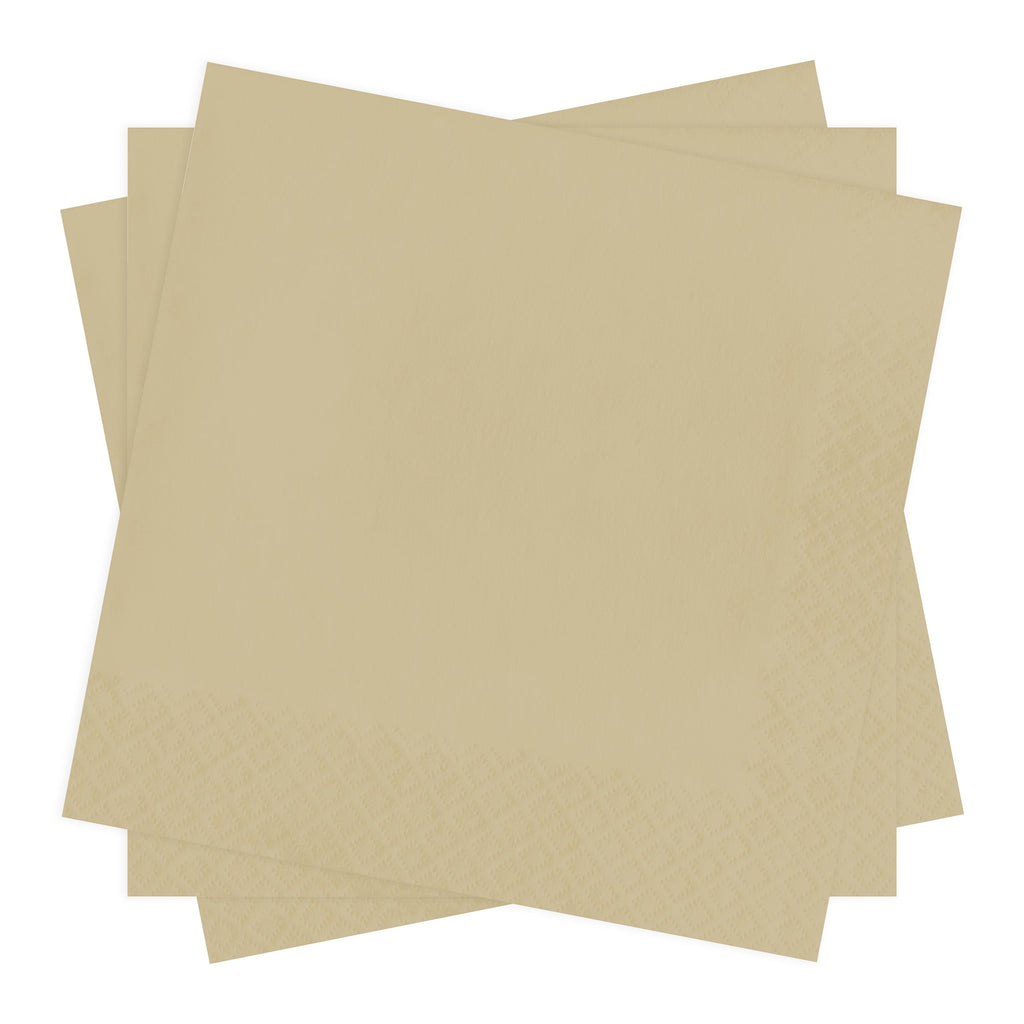 Ivory Paper Beverage/Cocktail Napkins