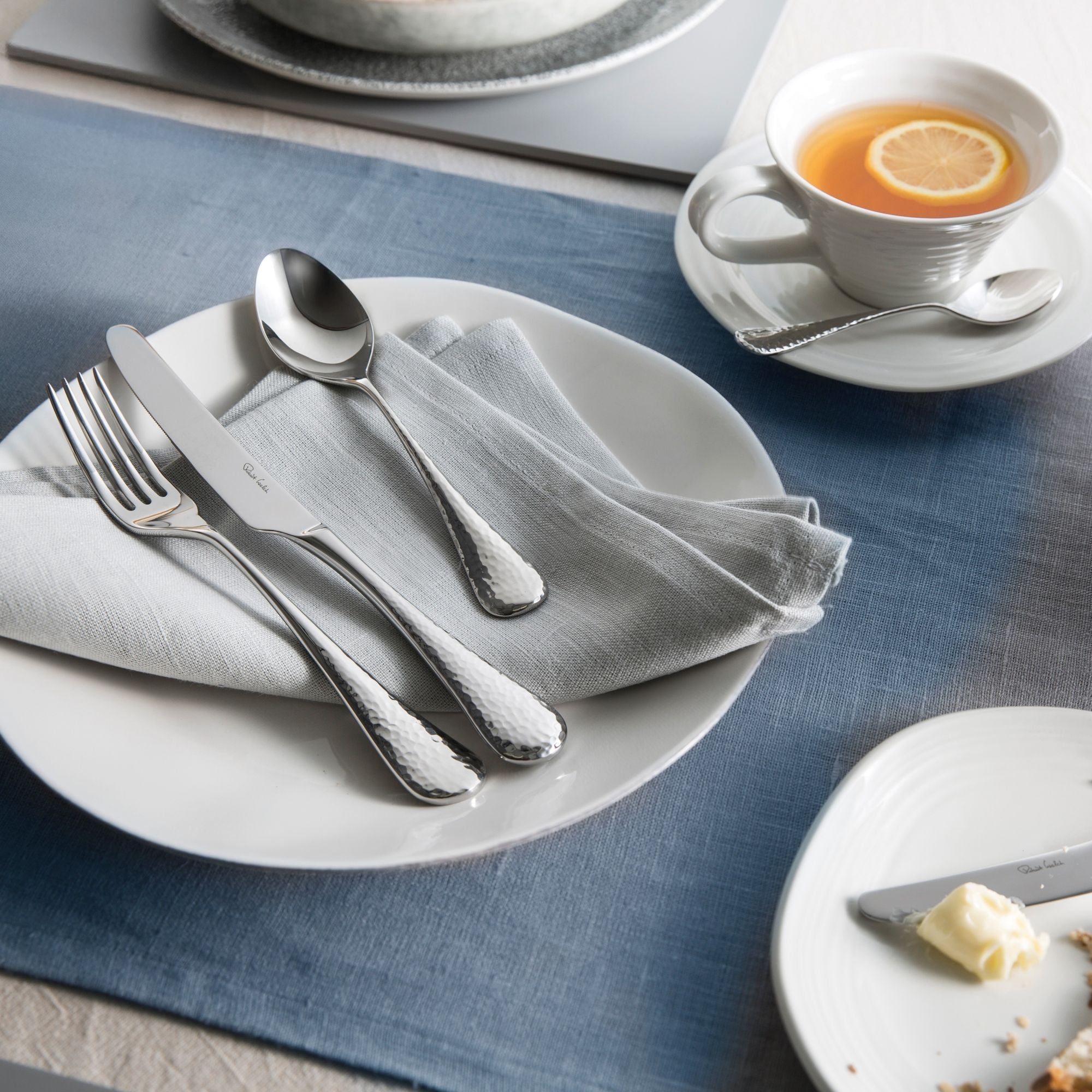 Honeybourne Bright Cutlery Set, 84 Piece for 12 People