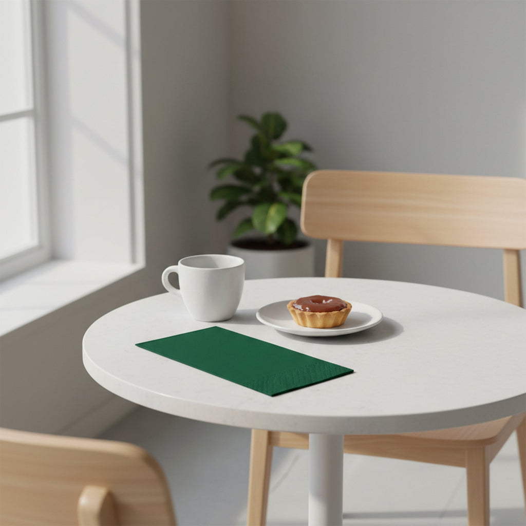 Hunter Green Paper Dinner Napkins