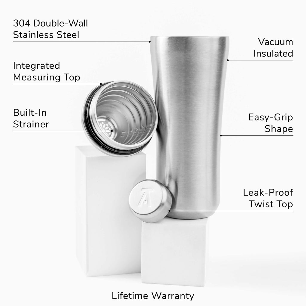 Two Elevated Craft® Hybrid Cocktail Shakers