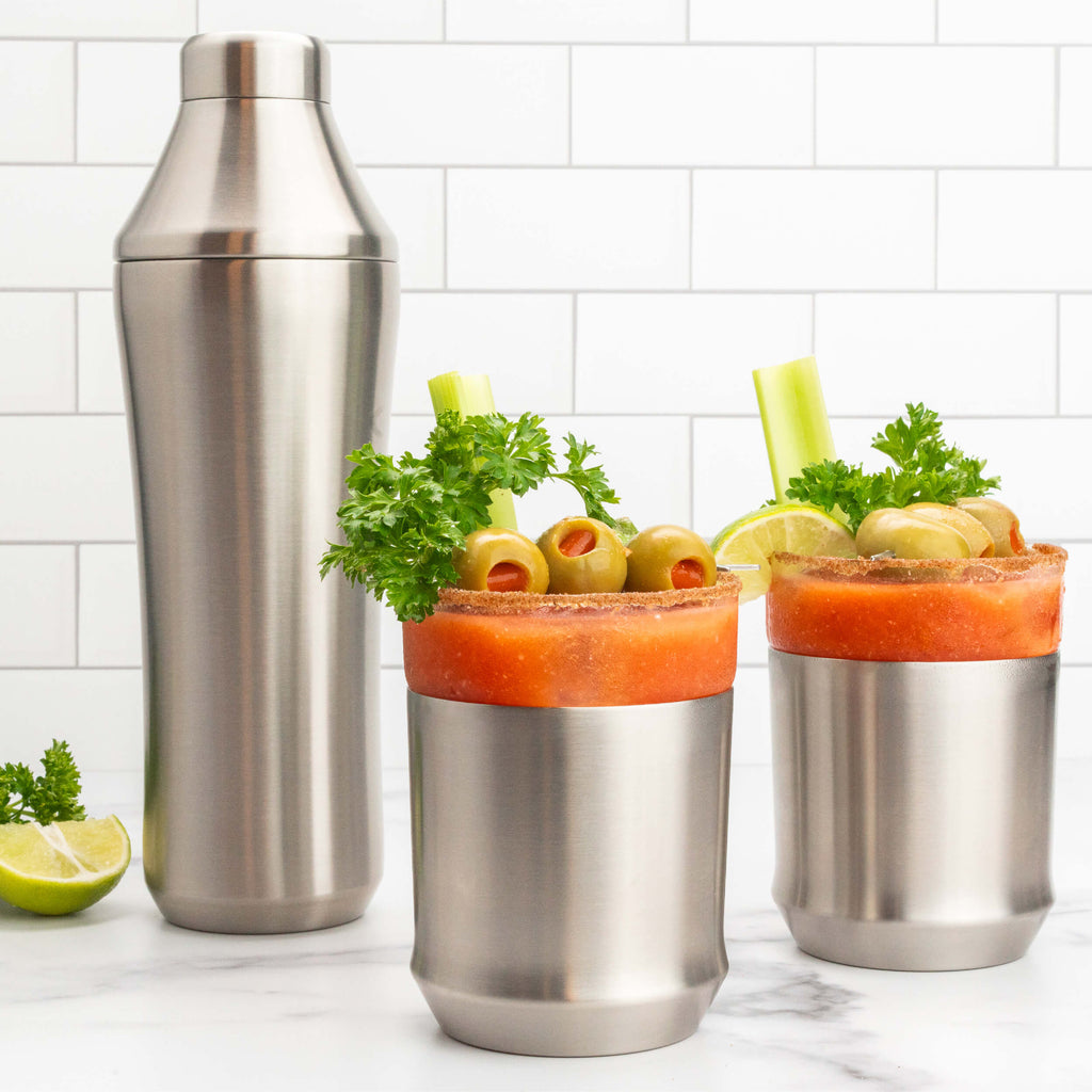 Two Elevated Craft® Hybrid Cocktail Shakers