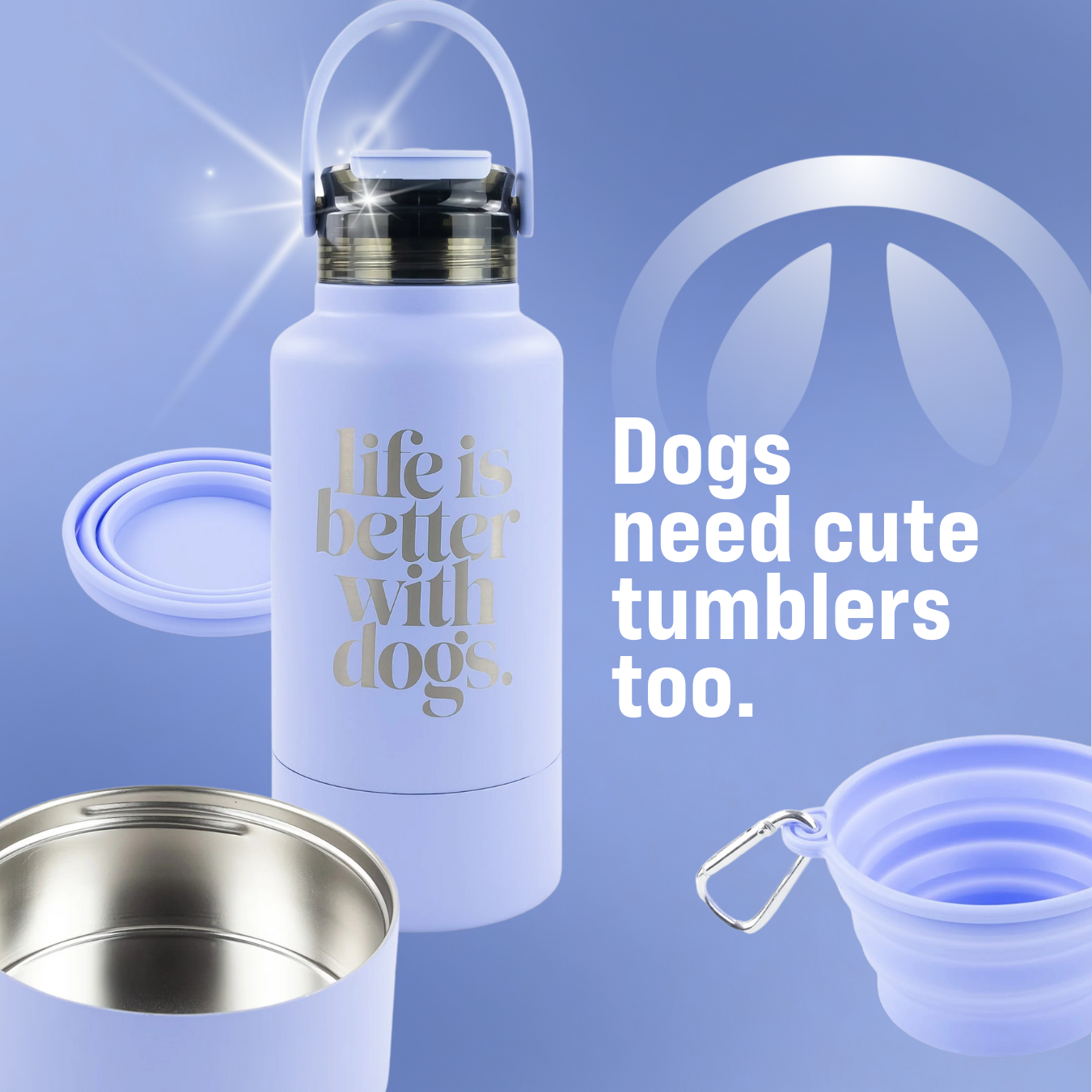 32oz Powder Coated Hydro Hound Tumbler Case (12 Units)