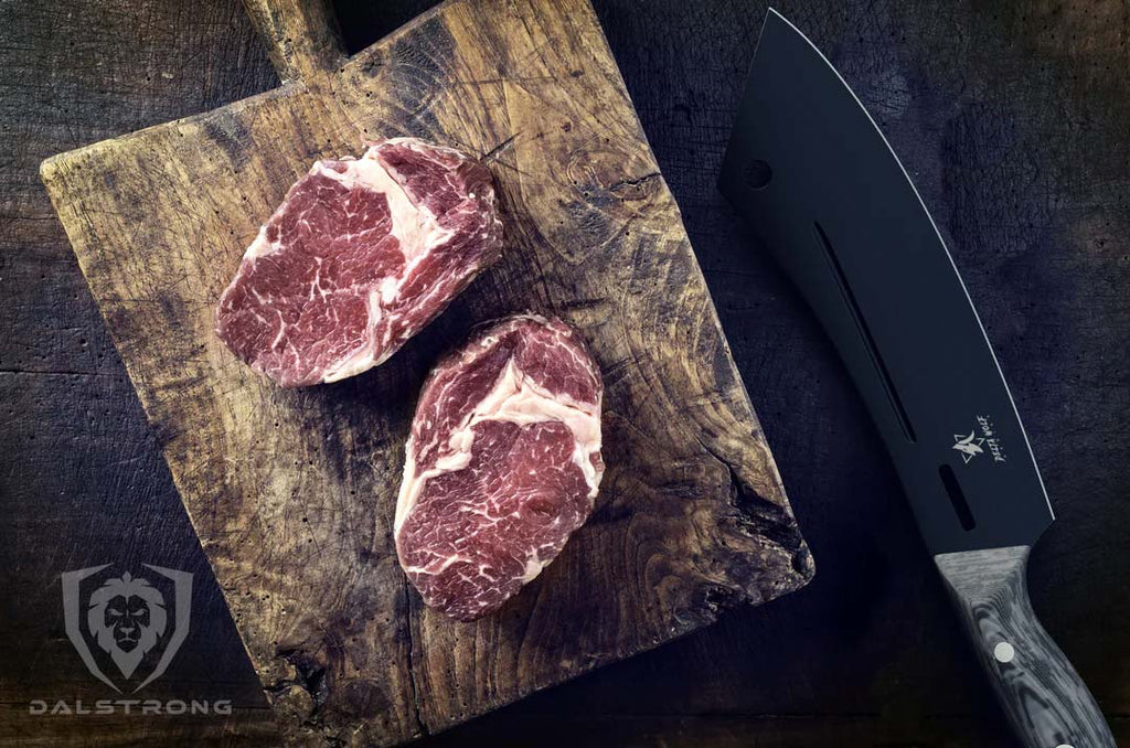 Chef & Cleaver Hybrid Knife 8" | Crixus | Delta Wolf Series | Dalstrong ©