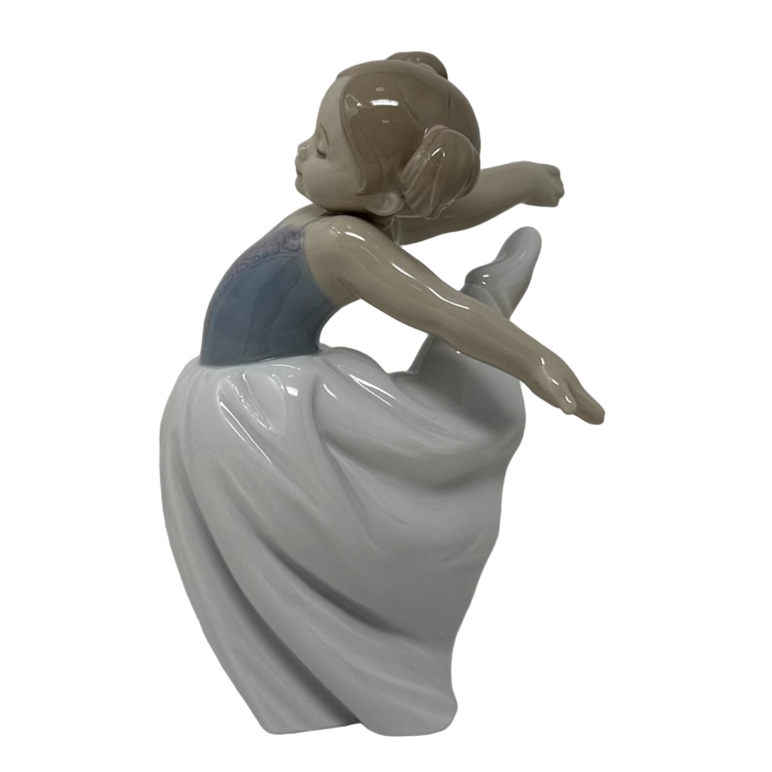 Lladro Porcelain About To Go On Stage Figurine