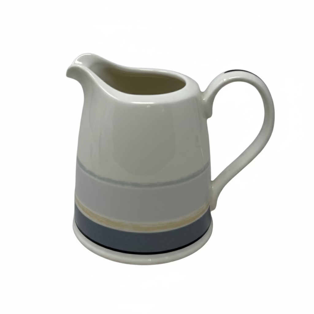 Noritake Ambience Java Graphite Swirl Creamer