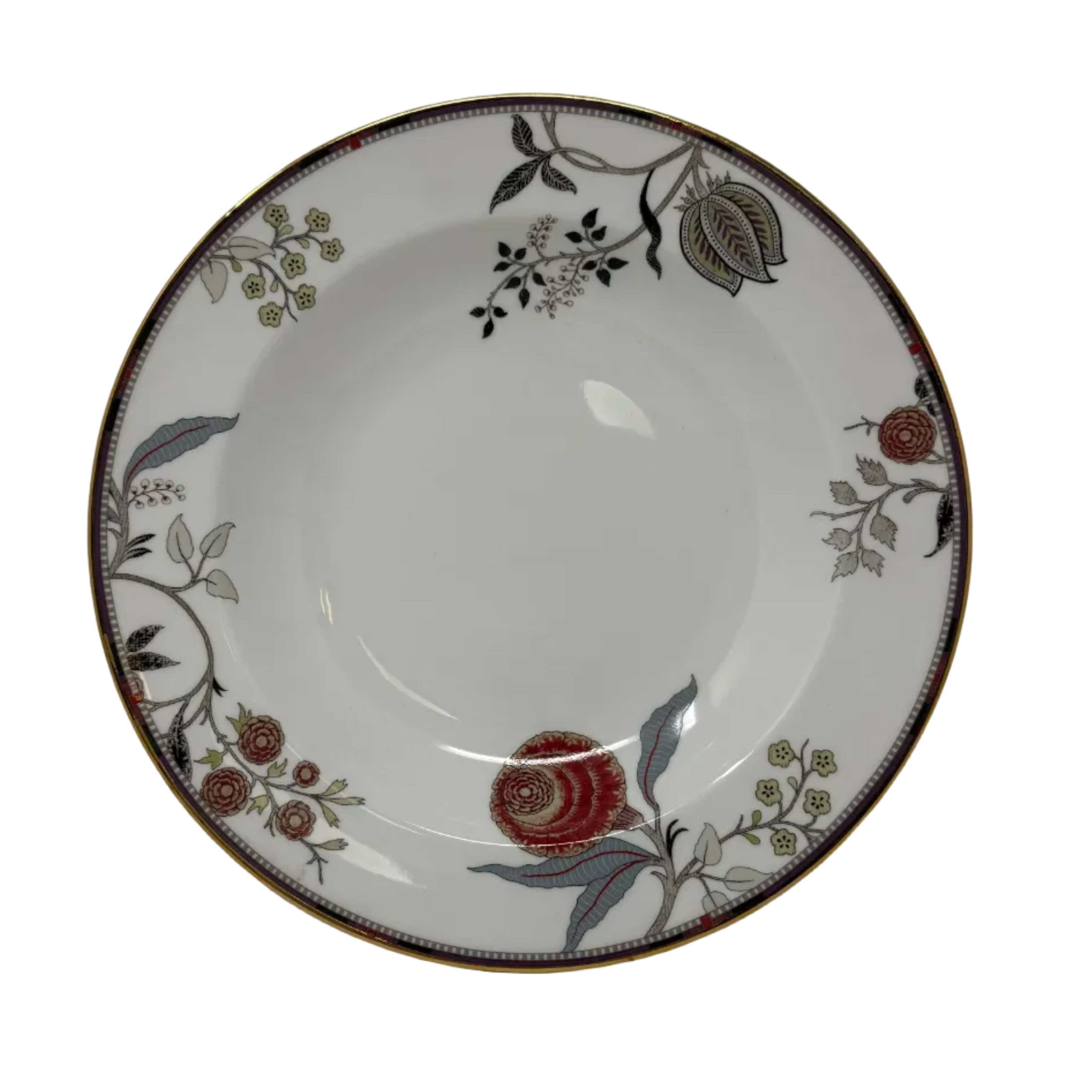 Wedgwood Pashmina Rim Soup Plate