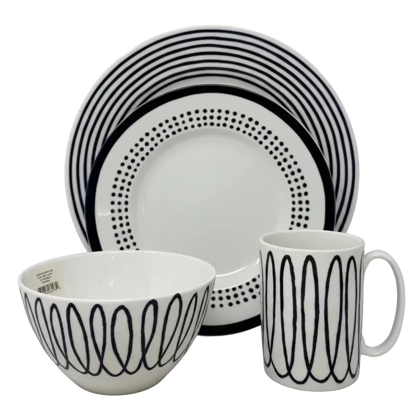 Lenox Kate Spade Charlotte Street East - 4 Piece Place Setting