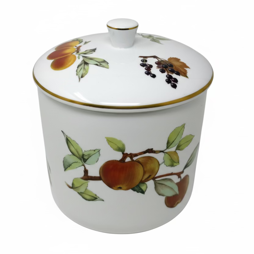 Royal Worcester Evesham Gold Large Storage Jar