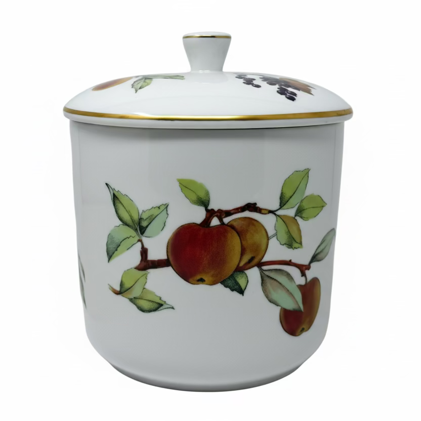 Royal Worcester Evesham Gold Large Storage Jar