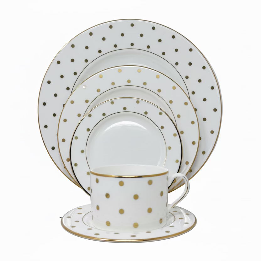 Lenox Kate Spade Larabee Road Gold - 5 Piece Place Setting