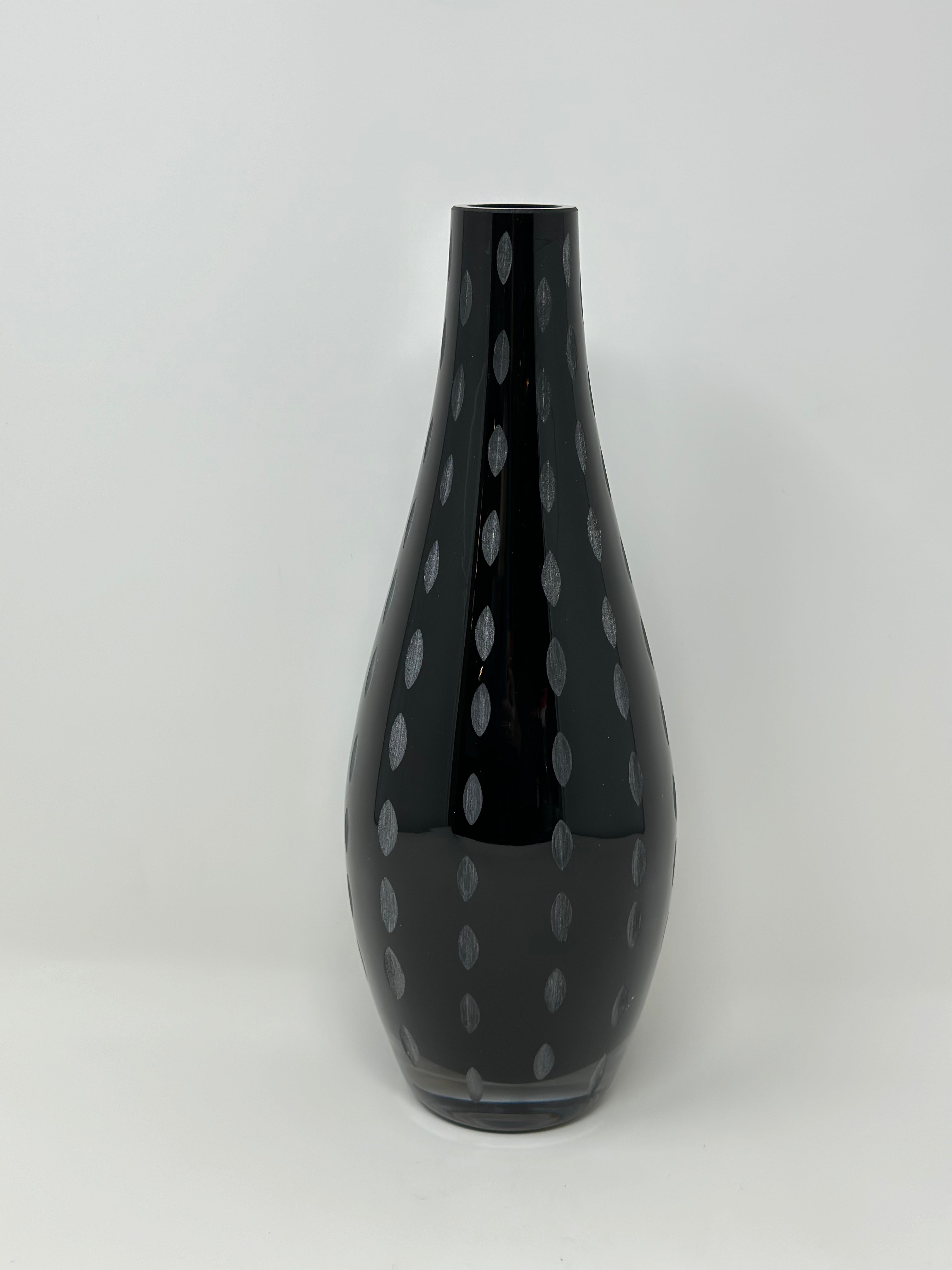 Sasaki VIntage Stitch Vase 11"