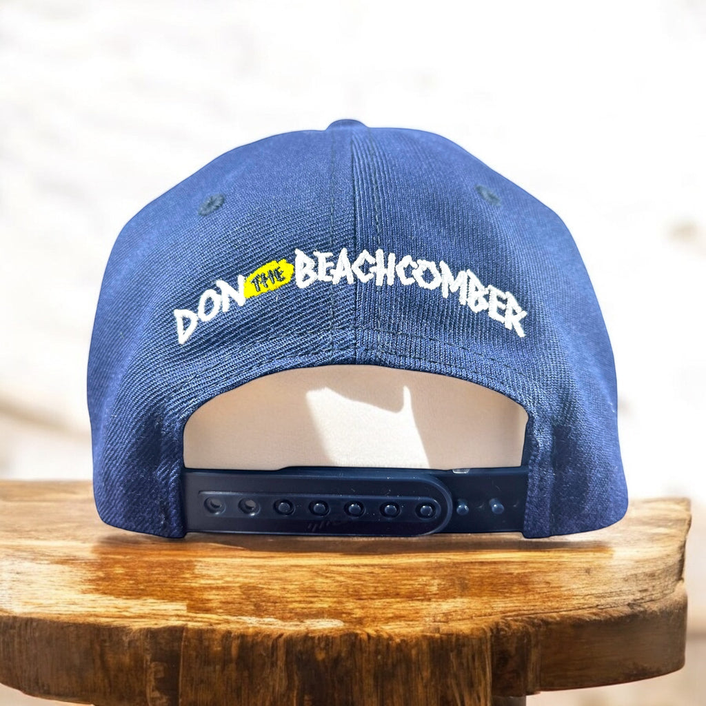 Cannibals Snapback Cap In Navy