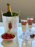 Hôtel Silver Private Label Tab Handled Wine Cooler/Champagne Bucket